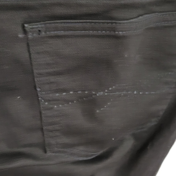 Tommy Hilfiger Black Jeans Size 16A Boot 27" inseam - Picture 7 of 8